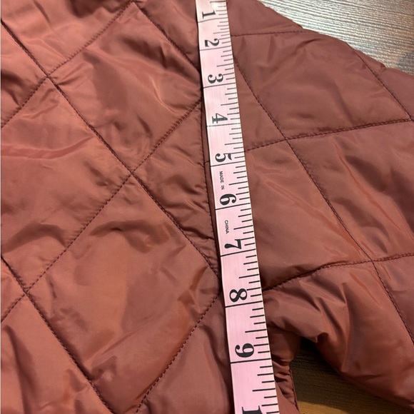 Women’s Quilted Burgundy Jacket - Picture 8 of 8